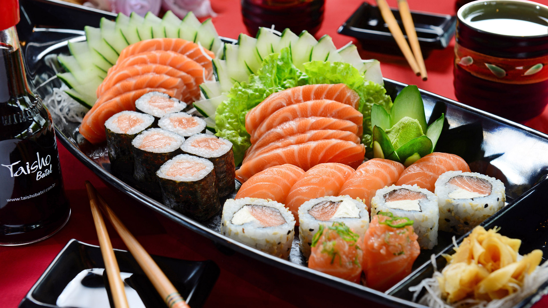 日式料理寿司 精致美味的视觉与味觉盛宴